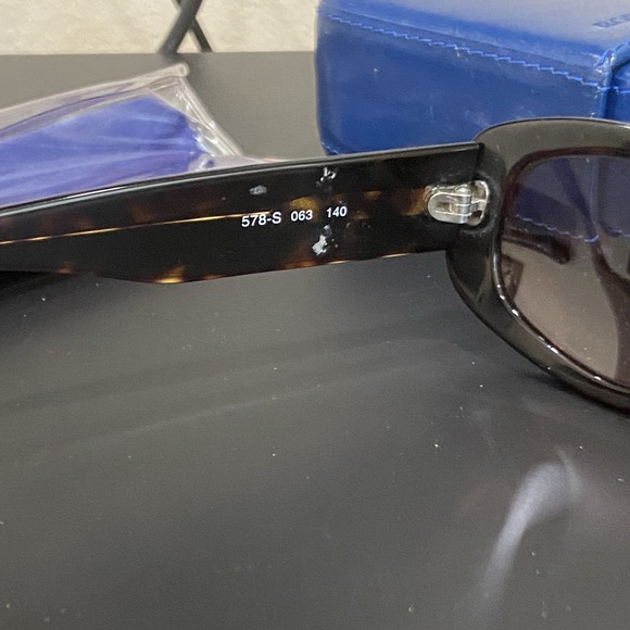 Emporio Armani Eyeglass Frames ‎ Tortoise EA 578-S Made In Italy 140 mm W/Case - Picture 7 of 8